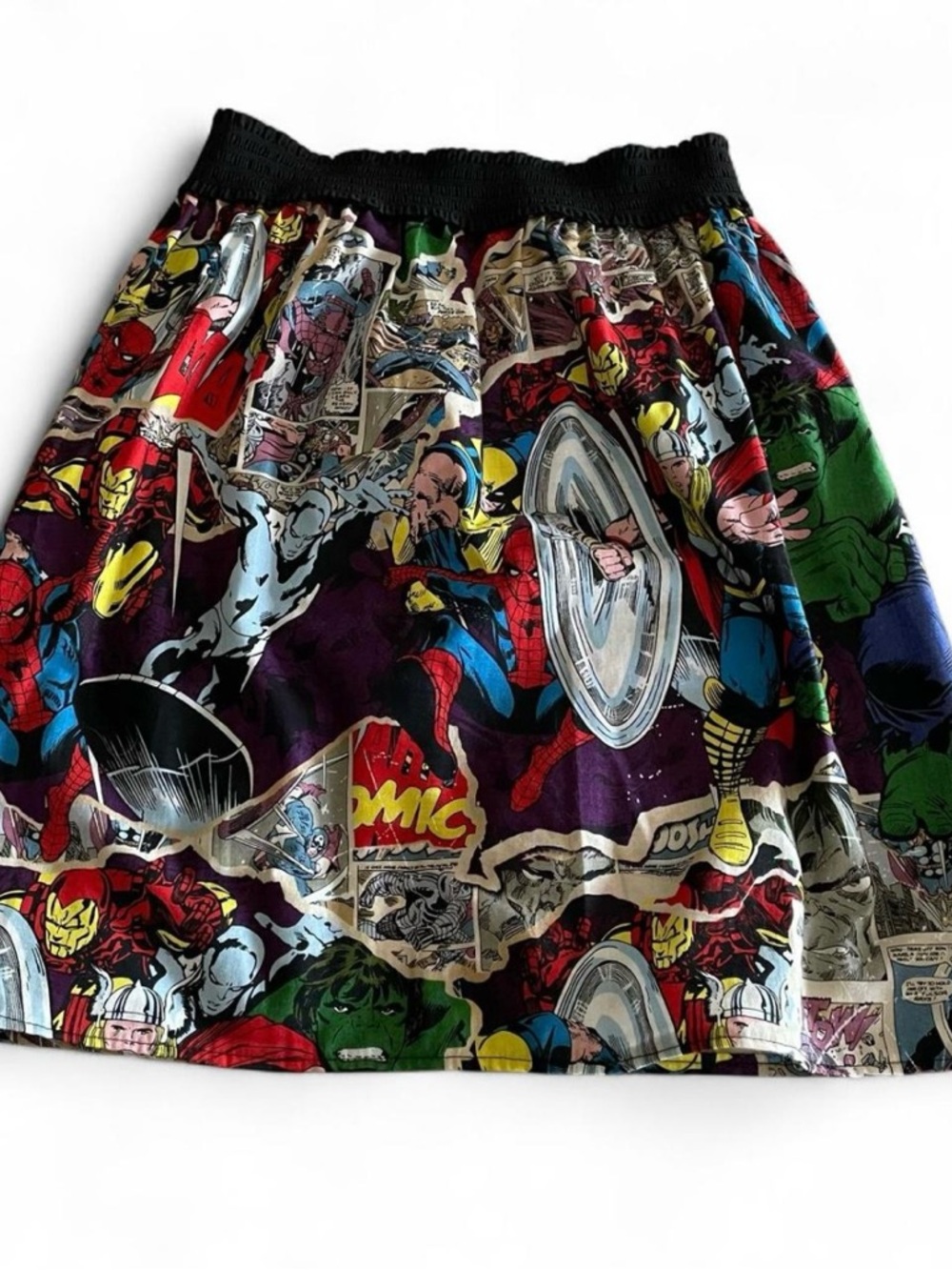 Marvel Comic Panel Skirt